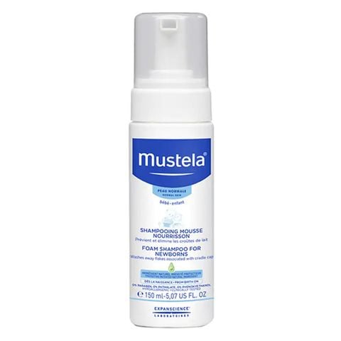 Dầu gội tạo bọt MUSTELA trị cứt trâu 150ml (hết date)