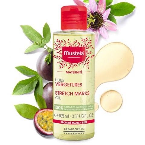 Dầu dưỡng da Mustela chống rạn da STRETCH MARKS RECOVERY OIL