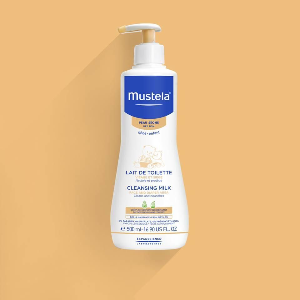 GEL TẮM DA KHÔ MUSTELA 300ML