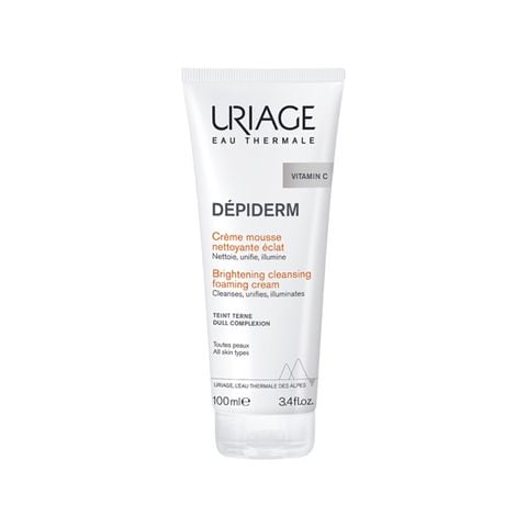 Sữa rửa mặt sáng da Uriage dạng bọt mịn tuýp 100ml