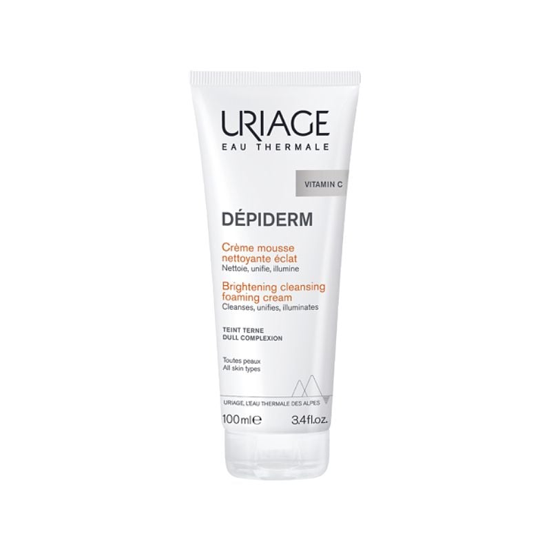 Sữa rửa mặt sáng da Uriage dạng bọt mịn tuýp 100ml