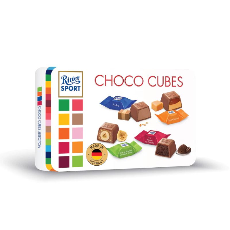 Sô cô la viên hỗn hợp Choco Cubes hiệu Ritter Sport 192g