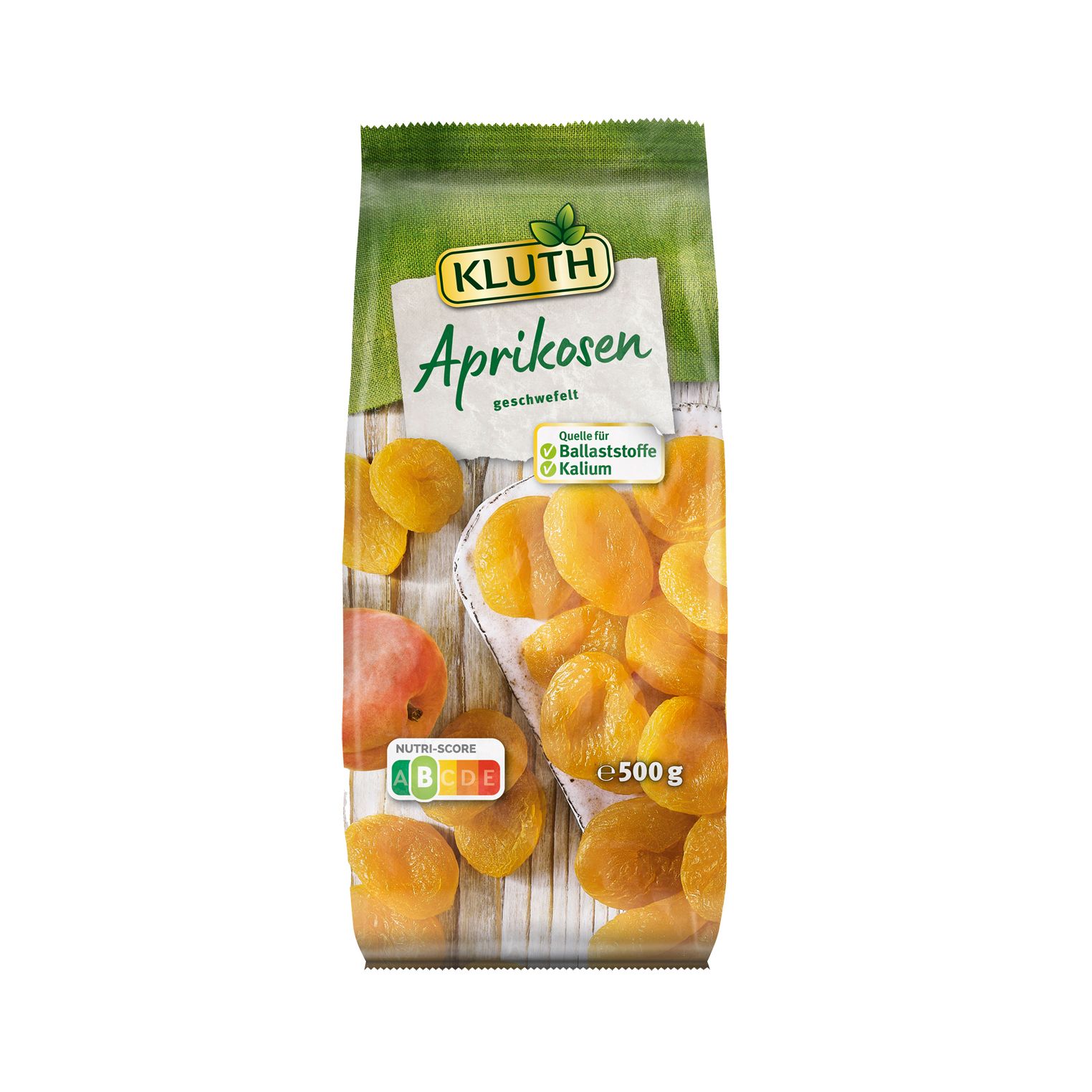 Mơ vàng khô Kluth 500gr