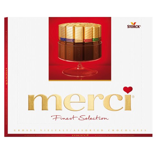 SOCOLA HỖN HỢP MERCI FINEST SELECTION 250G