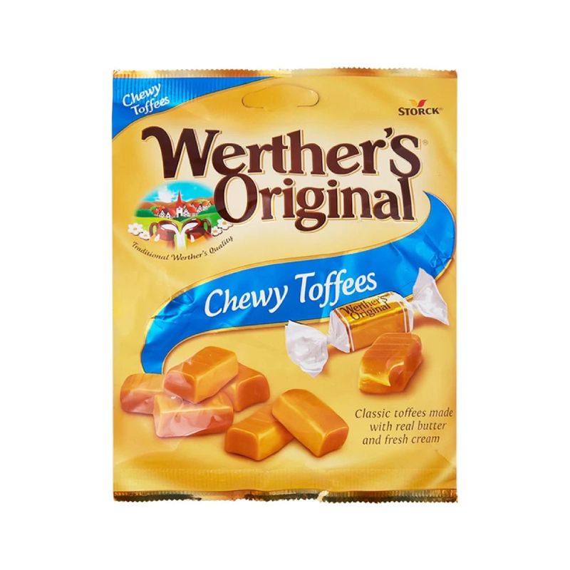 KẸO CARAMEN MỀM CHEWY TOFFEE HIỆU WERTHER'S ORIGINAL 80G