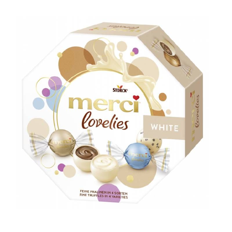 Kẹo socola Merci Lovelies White 185g (7)