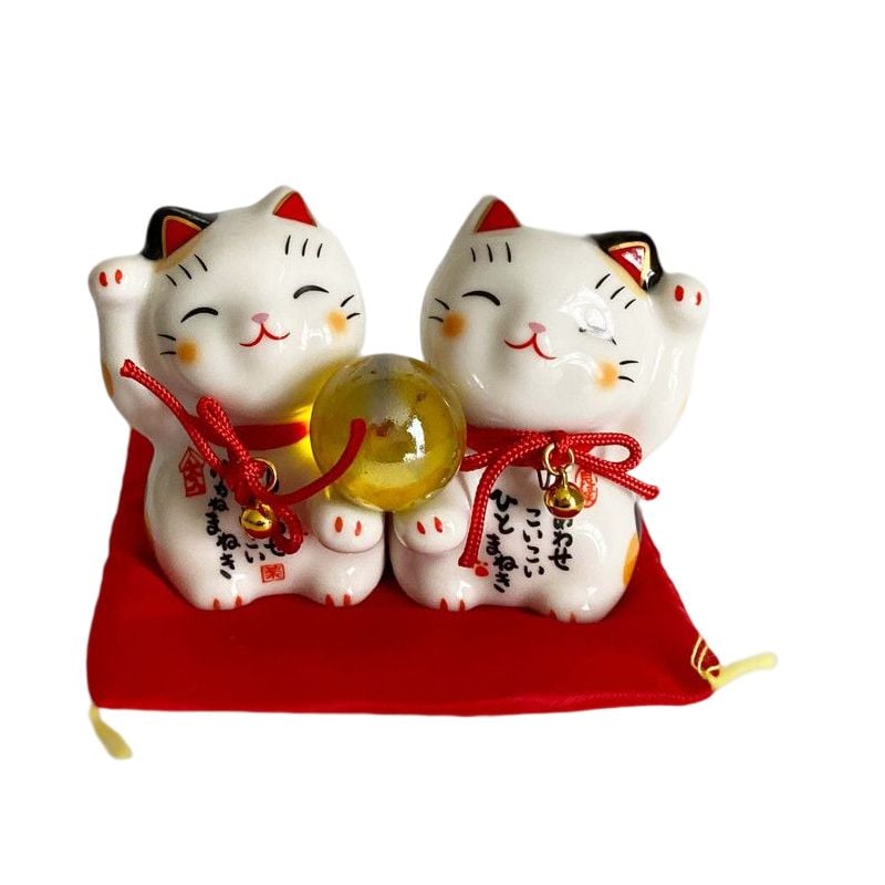 MÈO MAY MẮN YAKUSHI KAMA 7652 7X10.5X6CM