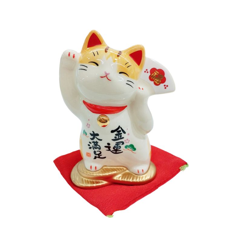 MÈO MAY MẮN YAKUSHI KAMA 7445 15X12X9CM