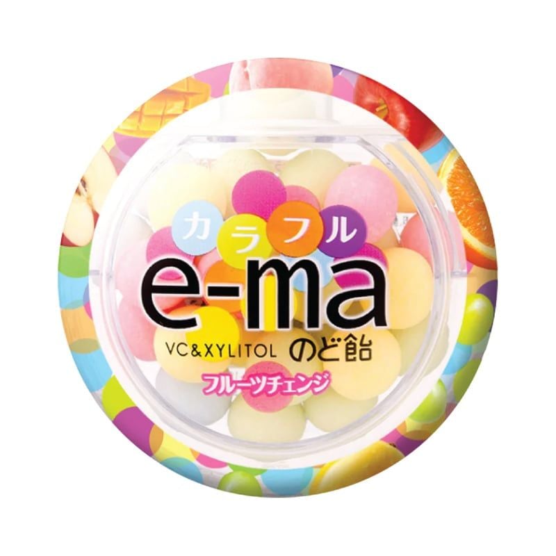KẸO UHA EMA BỔ SUNG VITAMIN C VỊ TRÁI CÂY 33G
