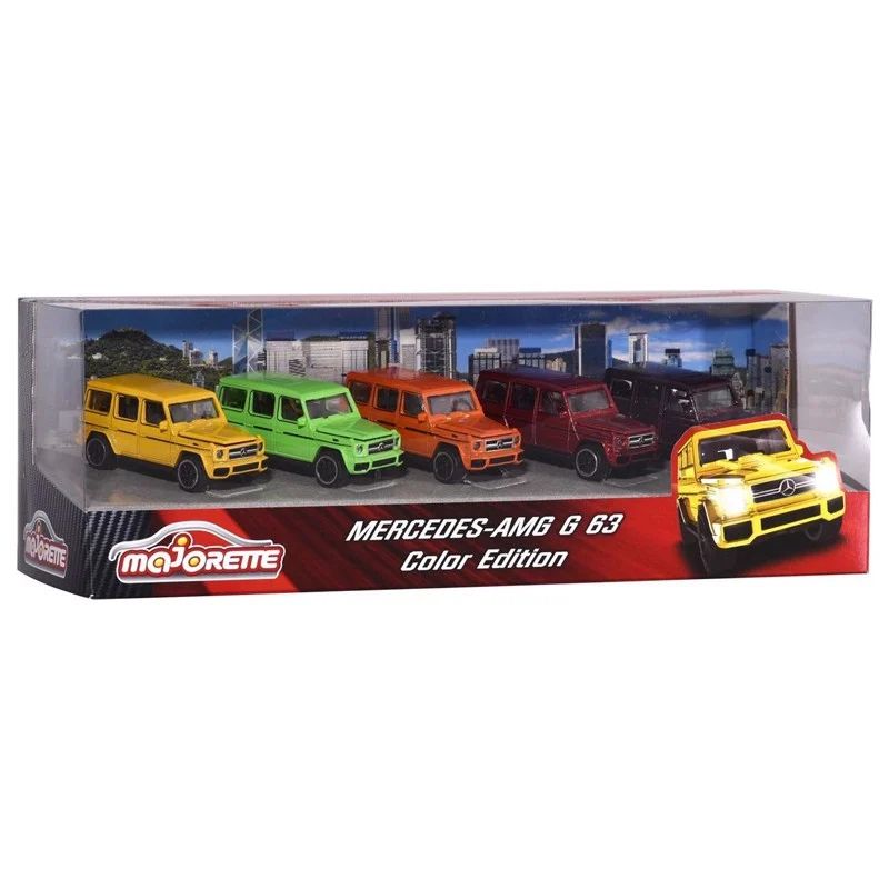 BỘ QUÀ TẶNG 5 XE MAJORETTE MERCEDES AMG G63 GIFTPACK - MJ53165