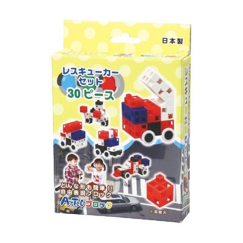 Bộ đồ chơi Artec xếp hình đa diện các loại xe công vụ