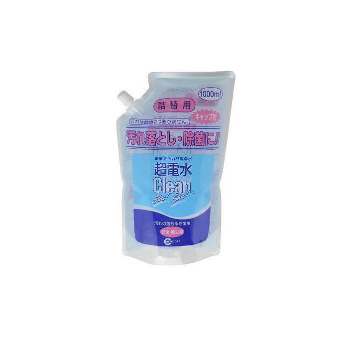 Nước tẩy đa năng Shu! Shu! (nước ion kiềm) túi 1000ml