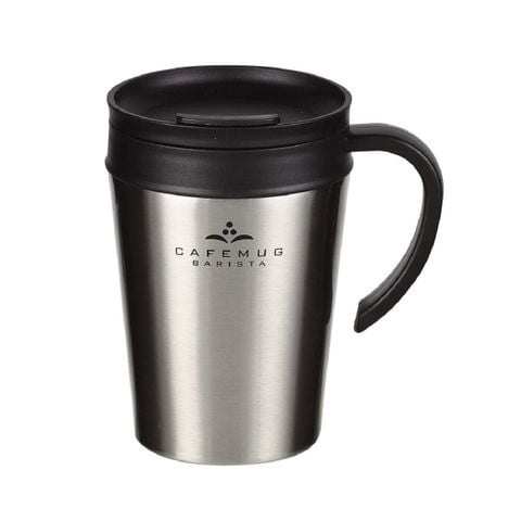 Ly inox giữ nhiệt có nắp Cafemug Barista 400ml