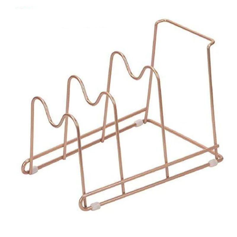 GIÁ ĐỂ CHẢO 3 NGĂN PEAR METAL
