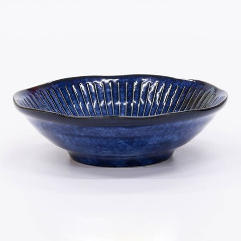 Đĩa sứ Nhật Bản 16.5cm sâu lòng 978