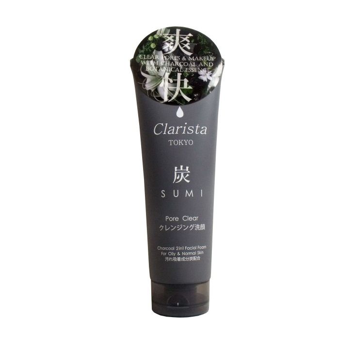 Sữa rửa mặt tạo bọt than clarista 160g