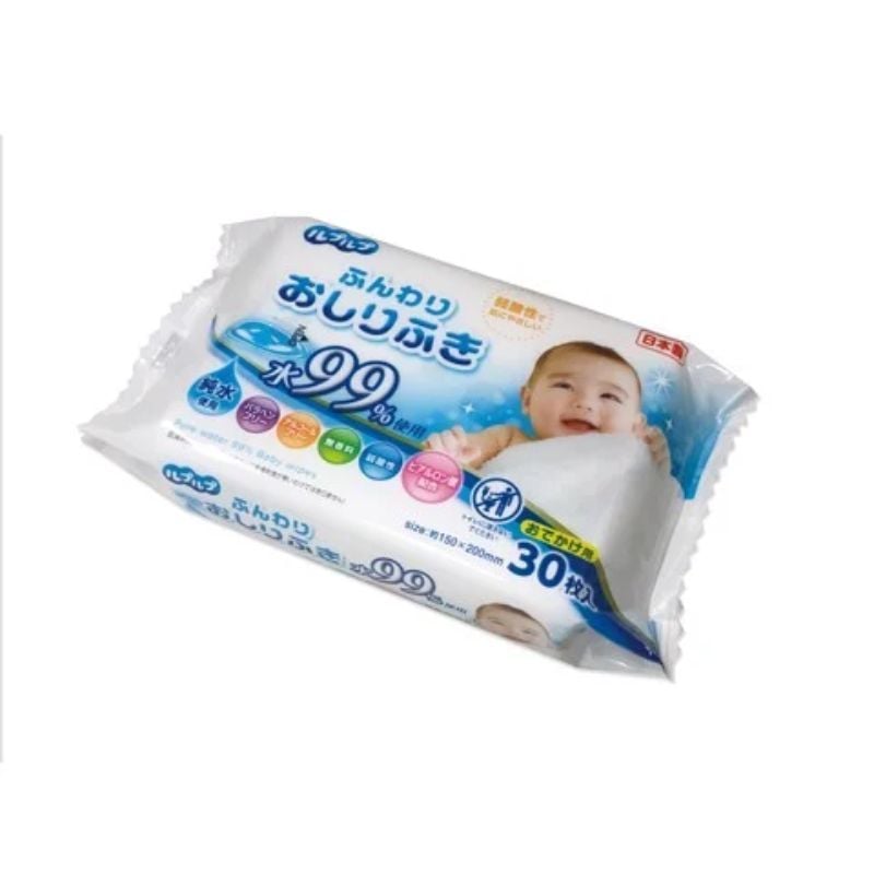 Giấy ướt 99% nước tinh khiết Life-do.Plus LD-037V 30 tờ (HSD 06/07/2025)