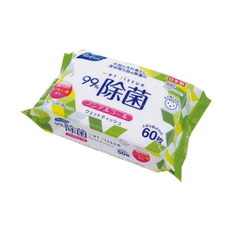 Giấy ướt không cồn Life-do.Plus Refine LD-109 60 tờ