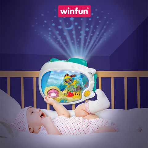 Đèn ngủ 3 trong 1 trao thói quen ngủ cho bé Winfun 720000