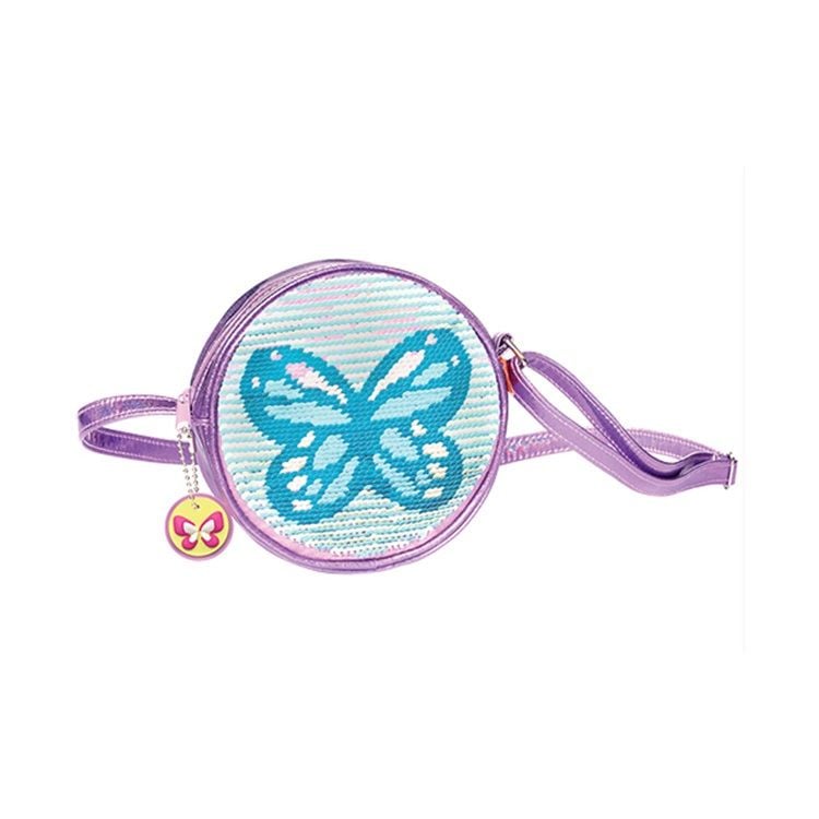 Túi đeo chéo Funtime-Sparkling Butterfly size 14Hx14Wx5D