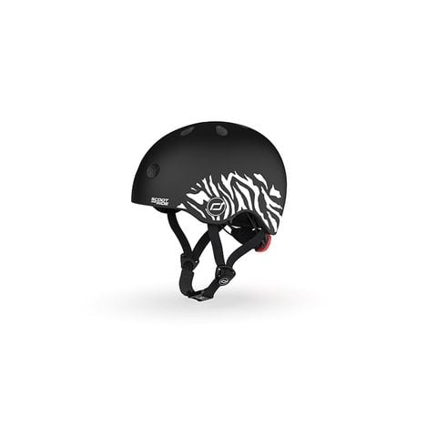 Mũ đội đầu cho bé Scoot and Ride Zebra
