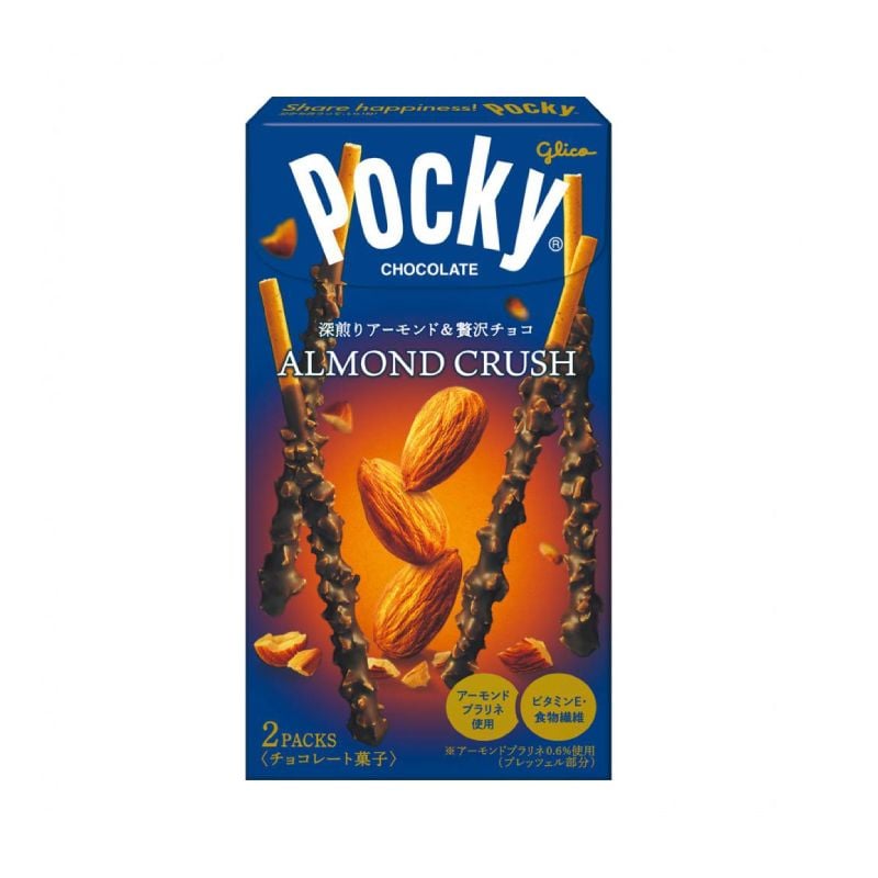 BÁNH QUE GLICO POCKY SOCOLA HẠNH NHÂN HỘP 40GR