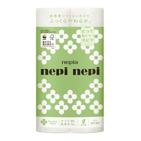 Giấy vệ sinh Nepia 2 lớp không mùi 12 cuộn/bịch