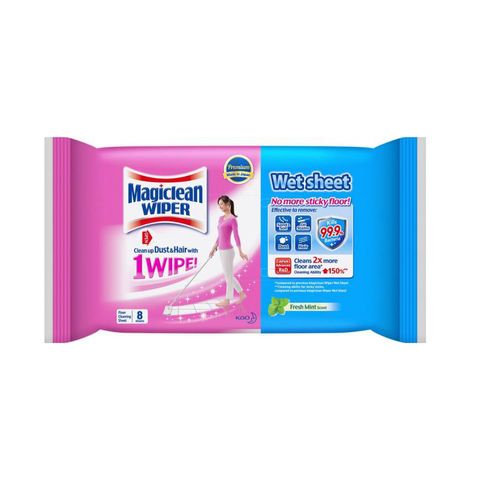 Giẻ lau sàn ướt Magiclean 8 miếng
