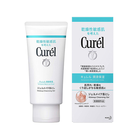 Gel tẩy trang CURÉL cấp ẩm chuyên sâu 130g