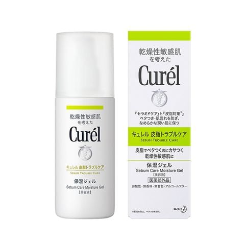 Gel dưỡng da CURÉL dành cho da dầu 120ml