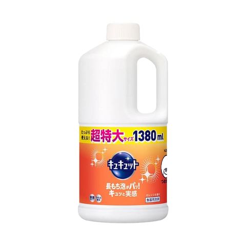 Nước rửa bát Kao hương cam Dishwashing Liquid 1380ml