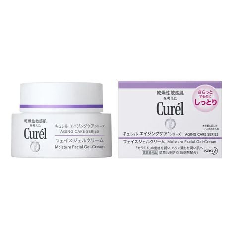 Gel CURÉL dưỡng ẩm chuyên sâu dành cho da lão hóa 40g