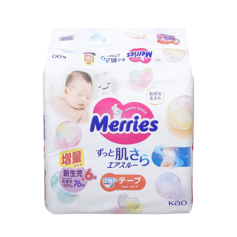 BỈM DÁN MERRIES SS 76 + 6 (NEW)