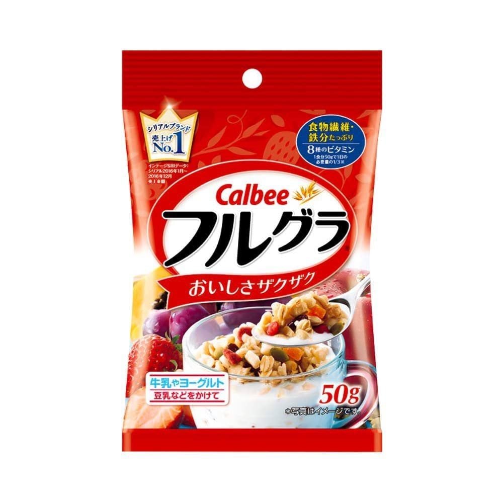 Ngũ cốc Calbee hương vị trái cây 50g