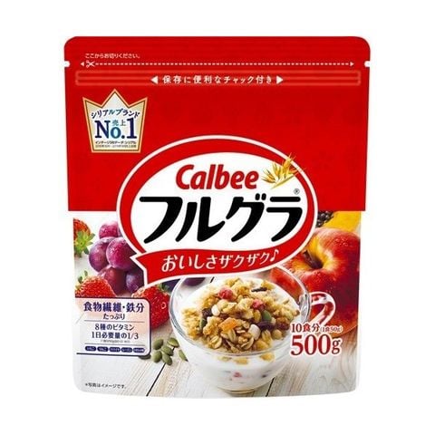 Ngũ cốc hoa quả Calbee 500g