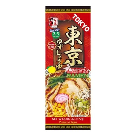 Mì ramen Itsuki vị Yuzu và nước tương 172g (12x1)