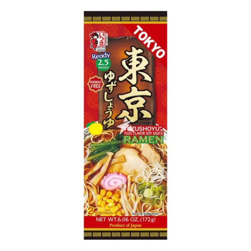 Mì ramen Itsuki vị Yuzu và nước tương 172g (12x1)