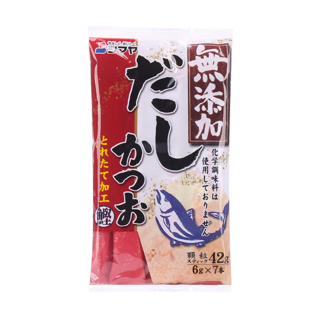 DASHI KATSUO KHÔNG BỘT NGỌT SHIMAYA 6G X7