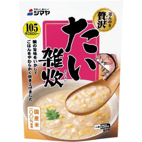Cháo ăn liền Shimaya vị cá hồng Nhật Bản 250g