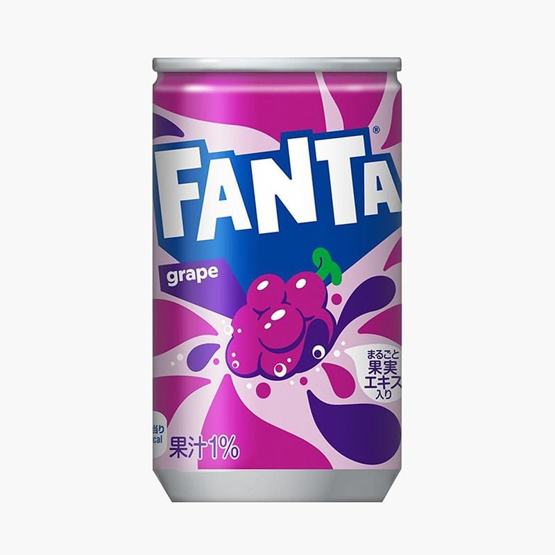 Nước ngọt có gas Fanta vị nho 160ml