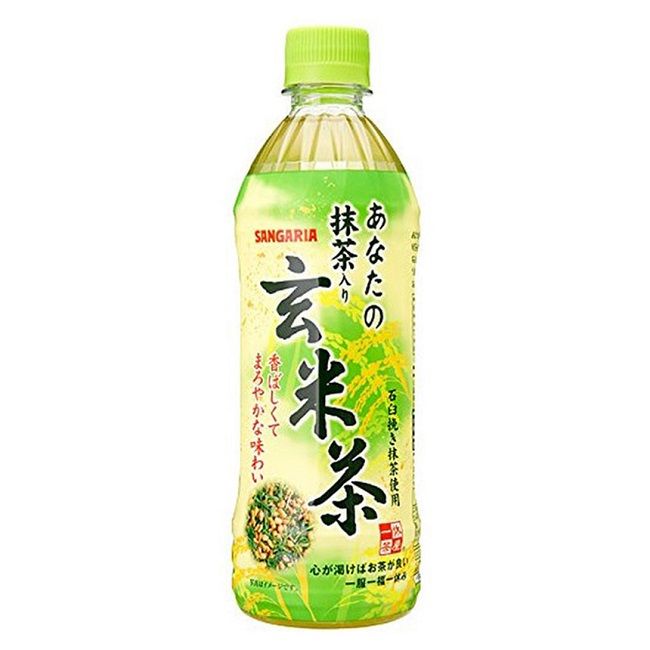 Trà gạo lứt Matcha Sangaria 500ml