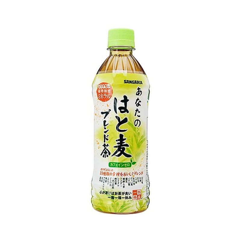 Trà ý dĩ Hatomugi thảo mộc Sangaria 500ml