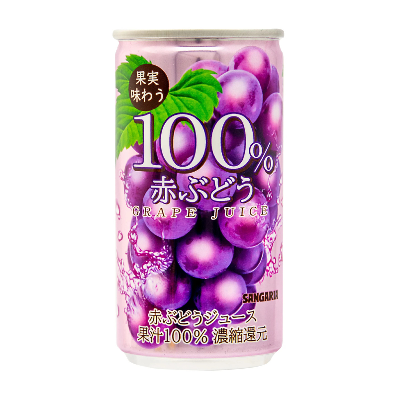 Nước ép nho Sangaria 100% 190ml | snbshop.vn – Soc&Brothers