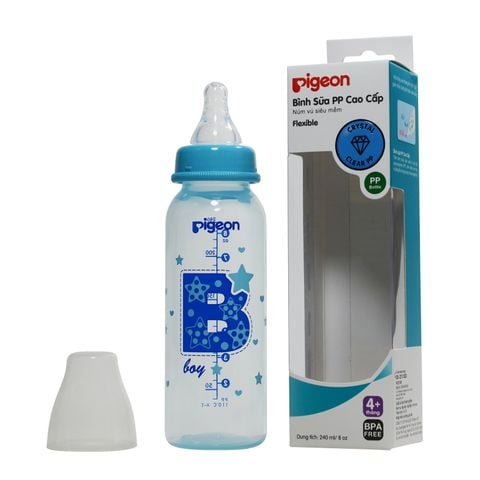 Bình sữa Pigeon PP cao cấp boy & girl 240ml