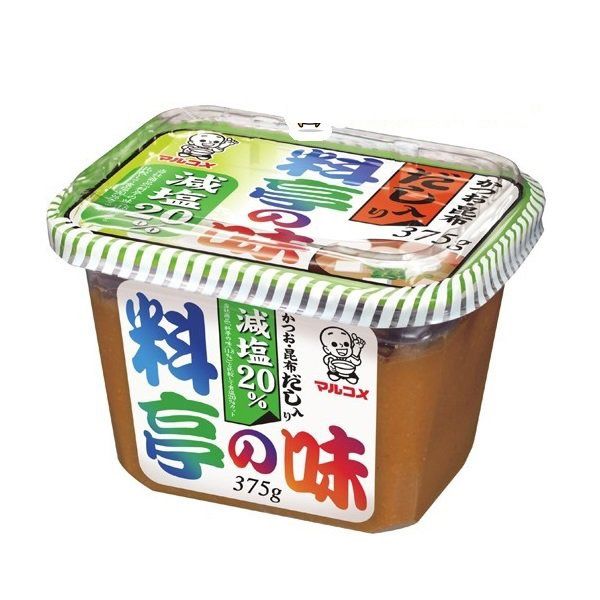 MISO DASHI TRỘN SẴN MARUKOME CẮT GIẢM 20% MUỐI 375G