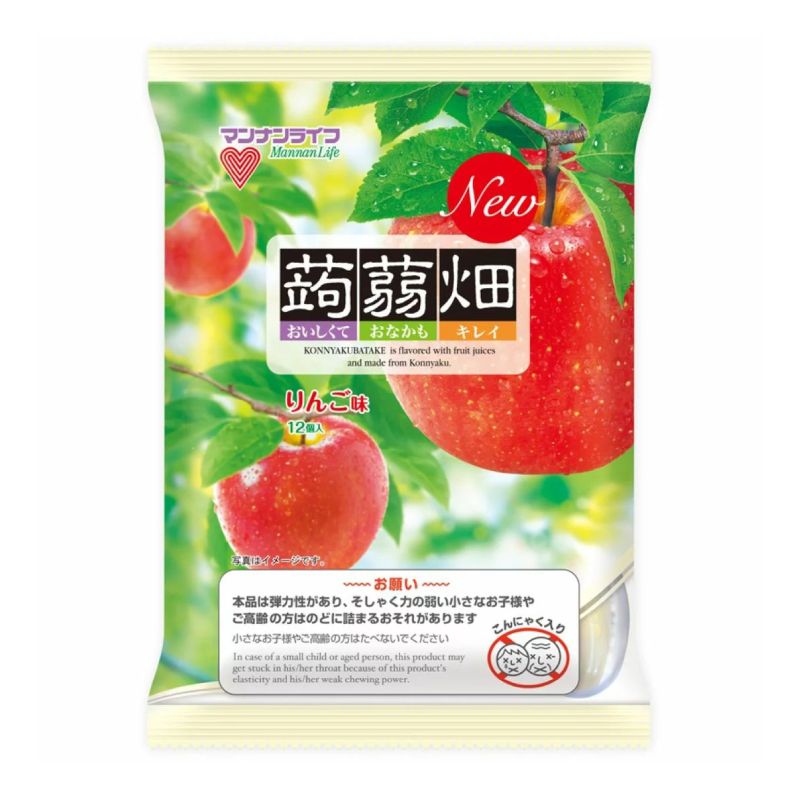 THẠCH KONNYAKU BATAKE VỊ TÁO 300G (12X1)