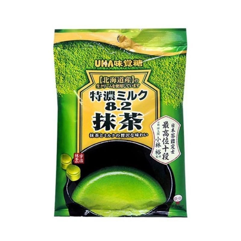 KẸO UHA SỮA TRÀ XANH TOKUNO 58G