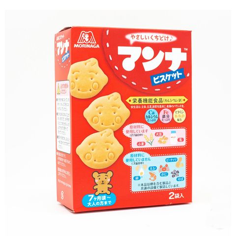 Bánh quy ăn dặm Morinaga 7m+