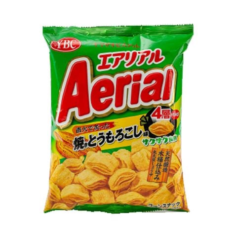 Snack vị ngô nướng YBC Aerial Corn Snacks 65g