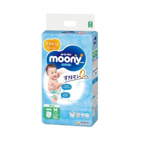 Bỉm quần Moony xanh tiêu chuẩn size M52